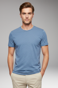 Men's T-Shirt with Crew Neck and Short Sleeves