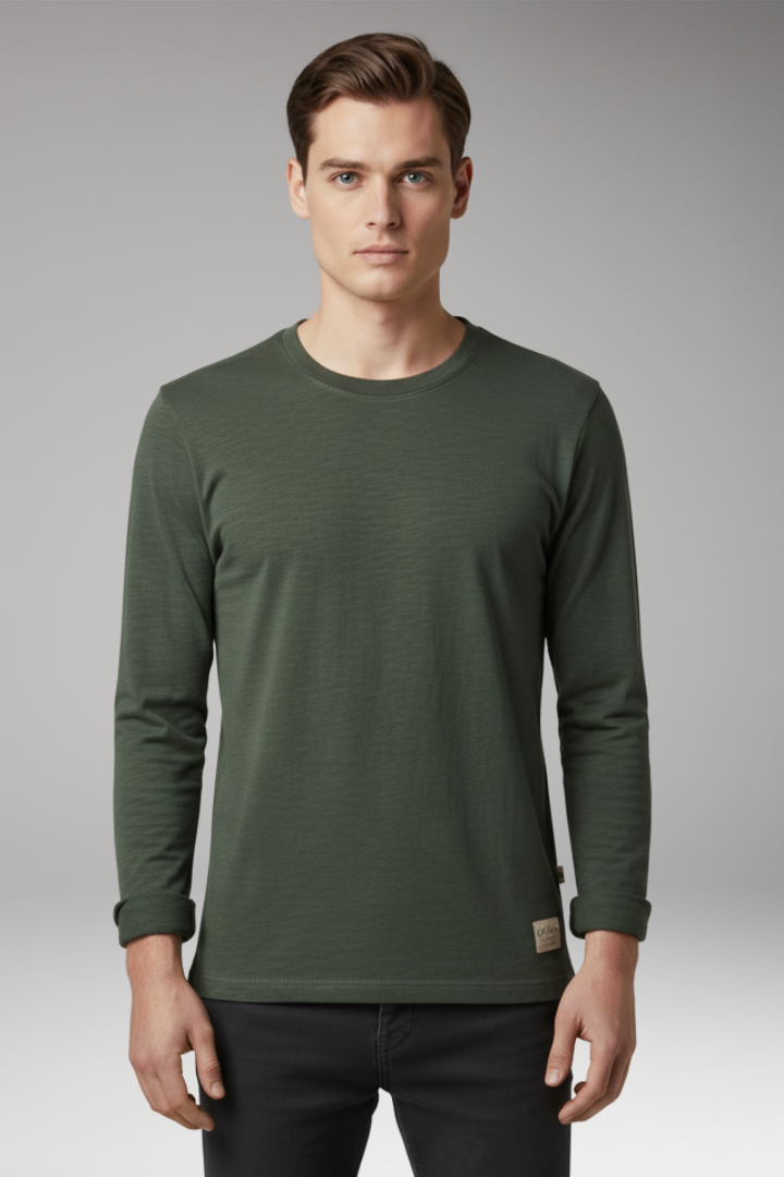 Men's Vintage Shirt with Short Sleeves and Button Closure