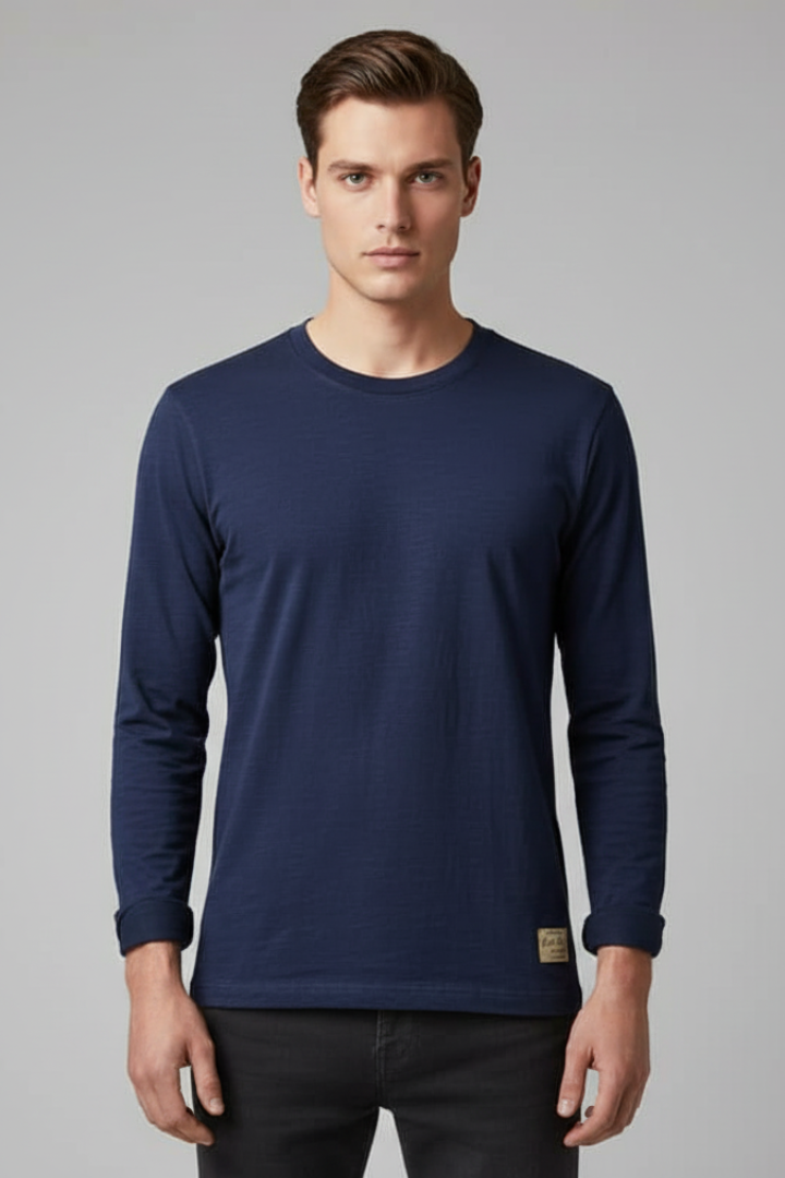 Men's Vintage Shirt with Short Sleeves and Button Closure