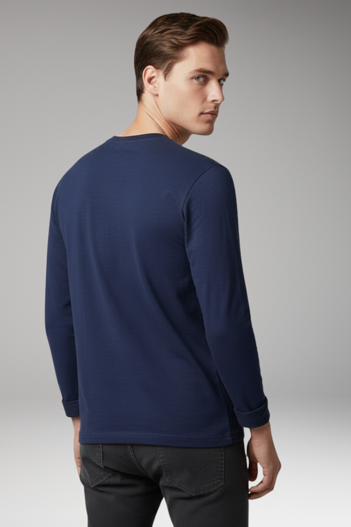 Men's Vintage Shirt with Short Sleeves and Button Closure