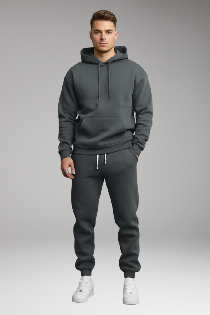 Men's Tracksuit with Hoodie and Jogger Pants