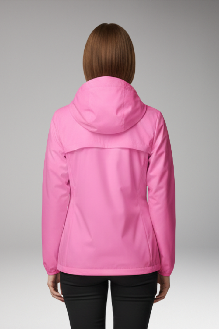 Unisex Outdoor Jacket with Water-Repellent and All-Weather Features
