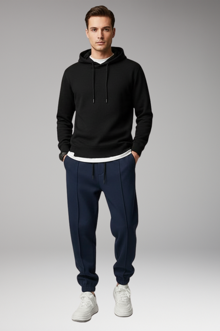 Men's Sports Trousers with Elastic Waist and Pockets