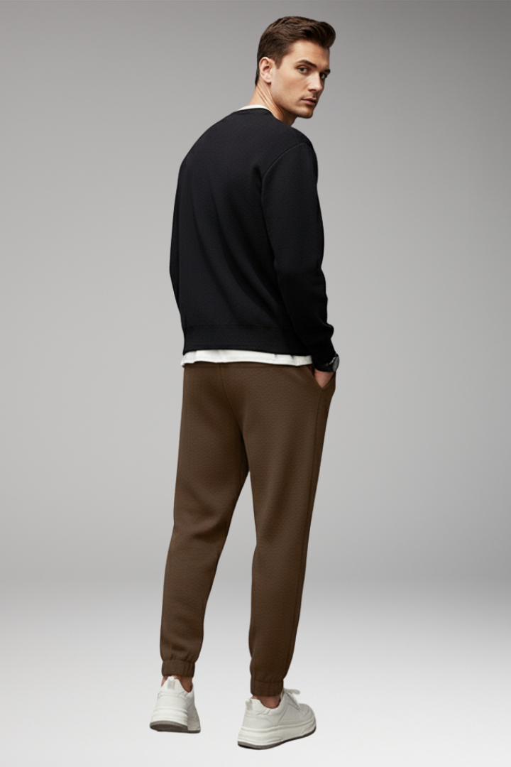 Men's Sports Trousers with Elastic Waist and Pockets