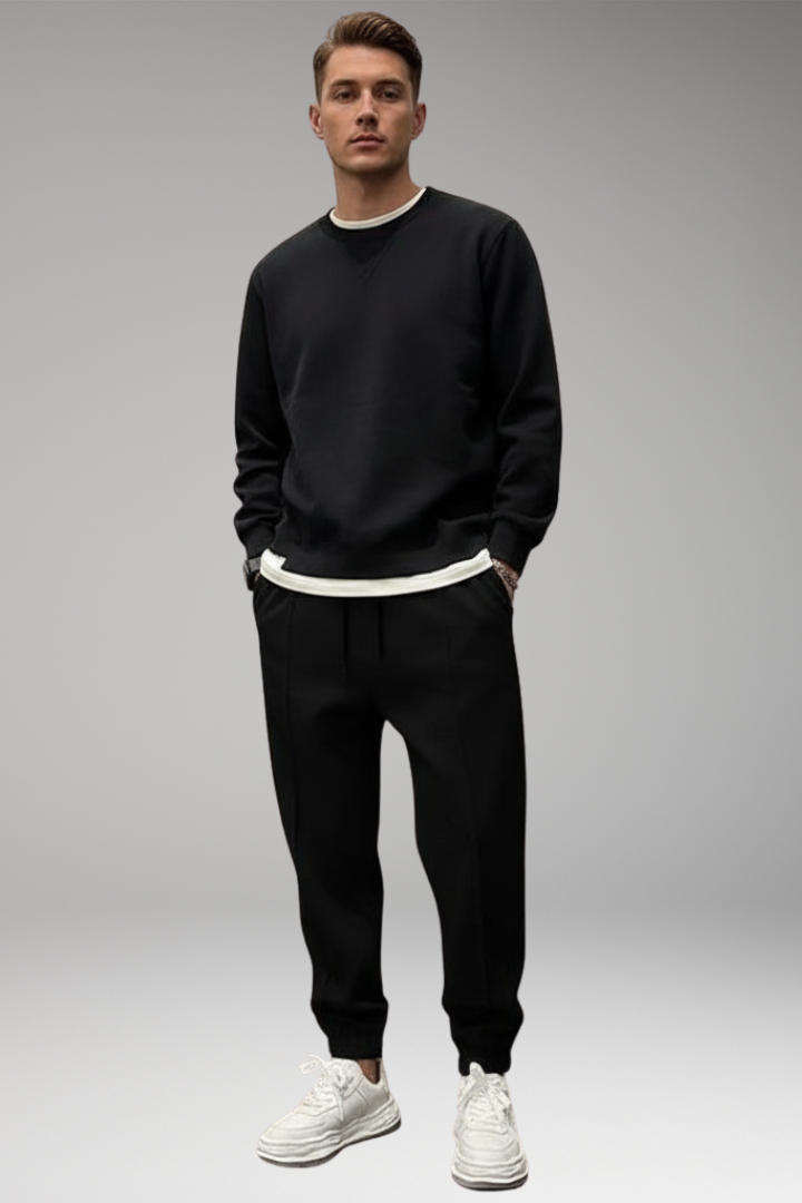 Men's Sports Trousers with Elastic Waist and Pockets